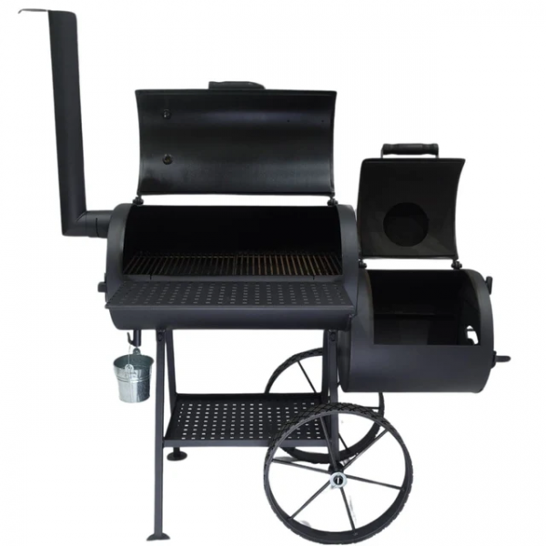 Heavy Duty Wood Fired Offset Smoker 16" - Image 2