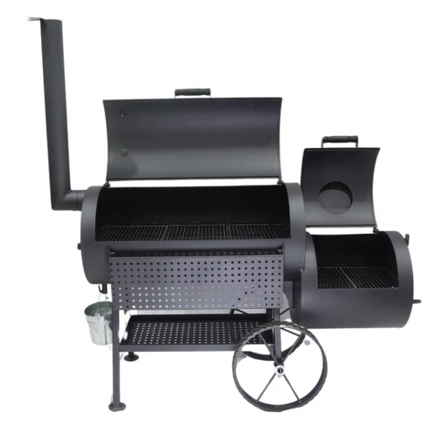 Heavy Duty Wood Fired Offset Smoker 20" - Image 2