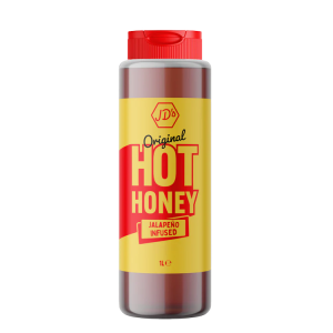 JD's Hot Honey Original 1 Litre Bottle