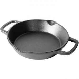 Windmill Two Handle Cast Iron Skillet