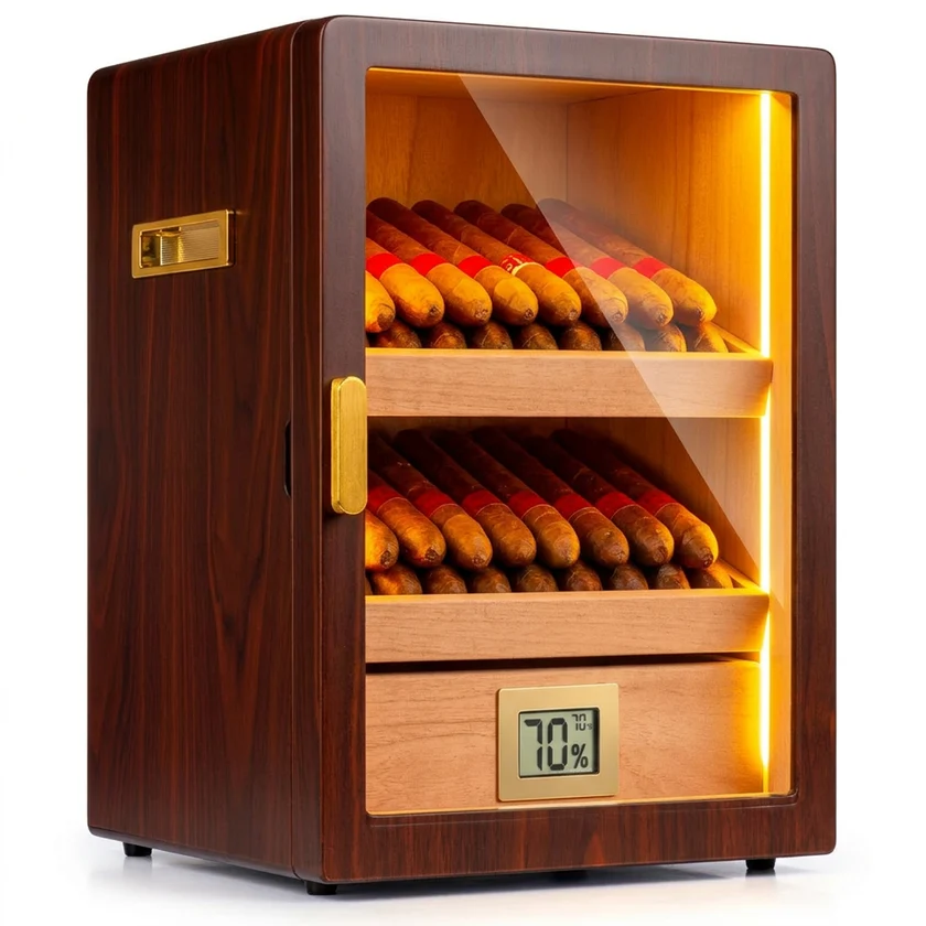 Desk Top 80-100 Cigar Humidor