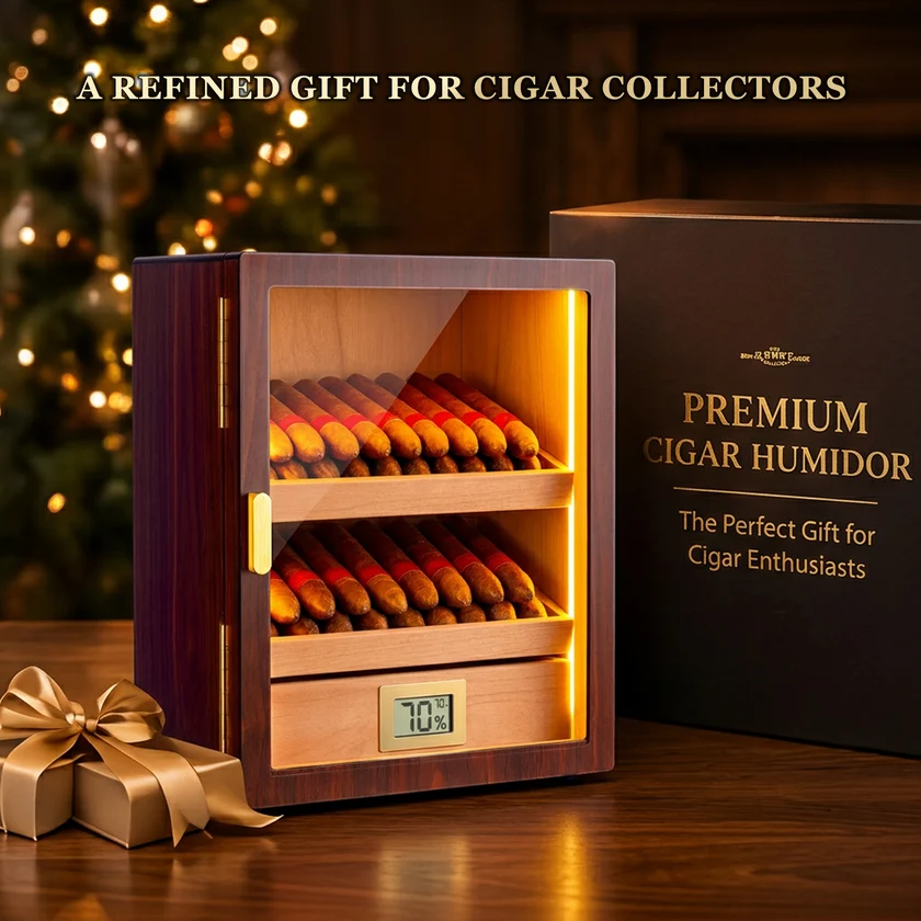 Desk Top 80-100 Cigar Humidor - Image 3