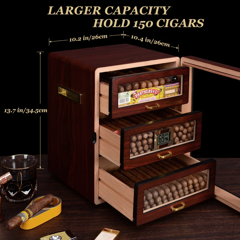 Cabinet 100-150 Cigar Humidor - Image 2